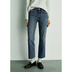 Jean Blanca Droit Crop