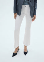 Jean Sienna Flare Crop