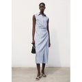 Robe Chemise Drapée