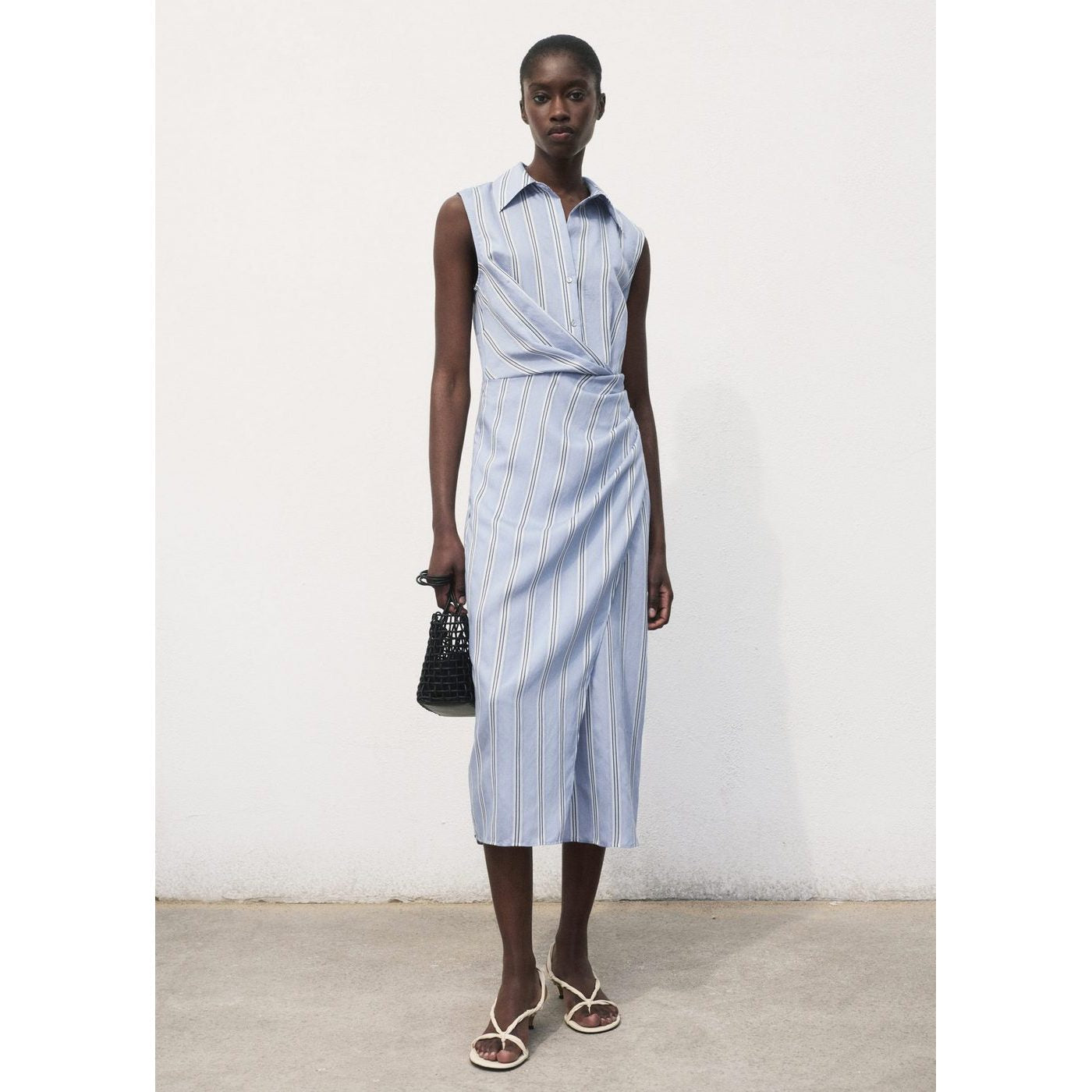Robe Chemise Drapée