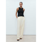 Top Lurex Maille Ajourée