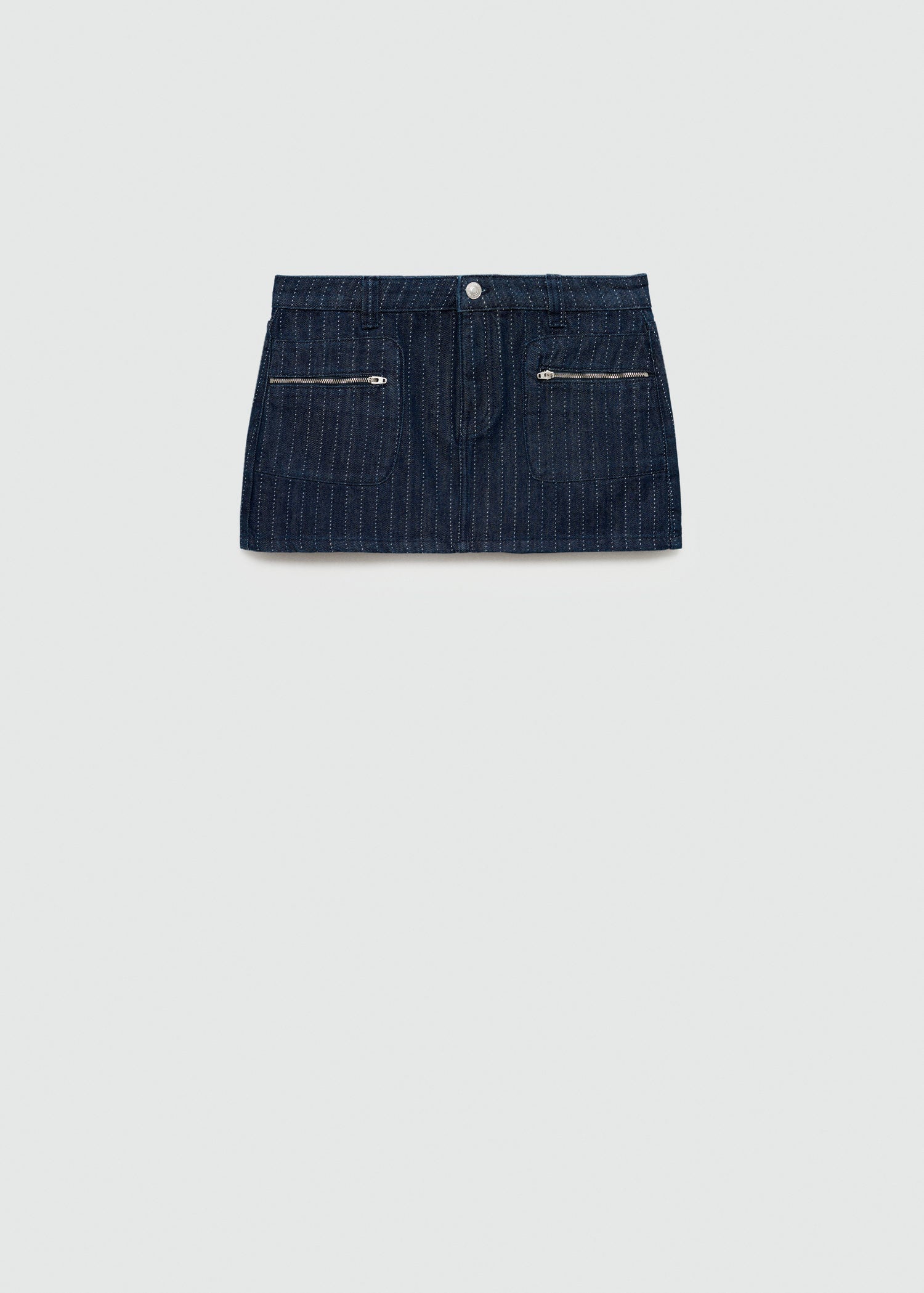 Minijupe En Jean Coutures