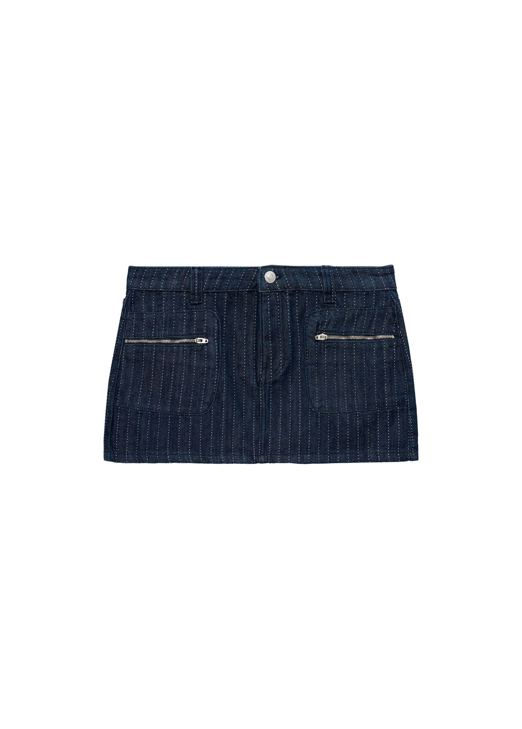 Minijupe En Jean Coutures