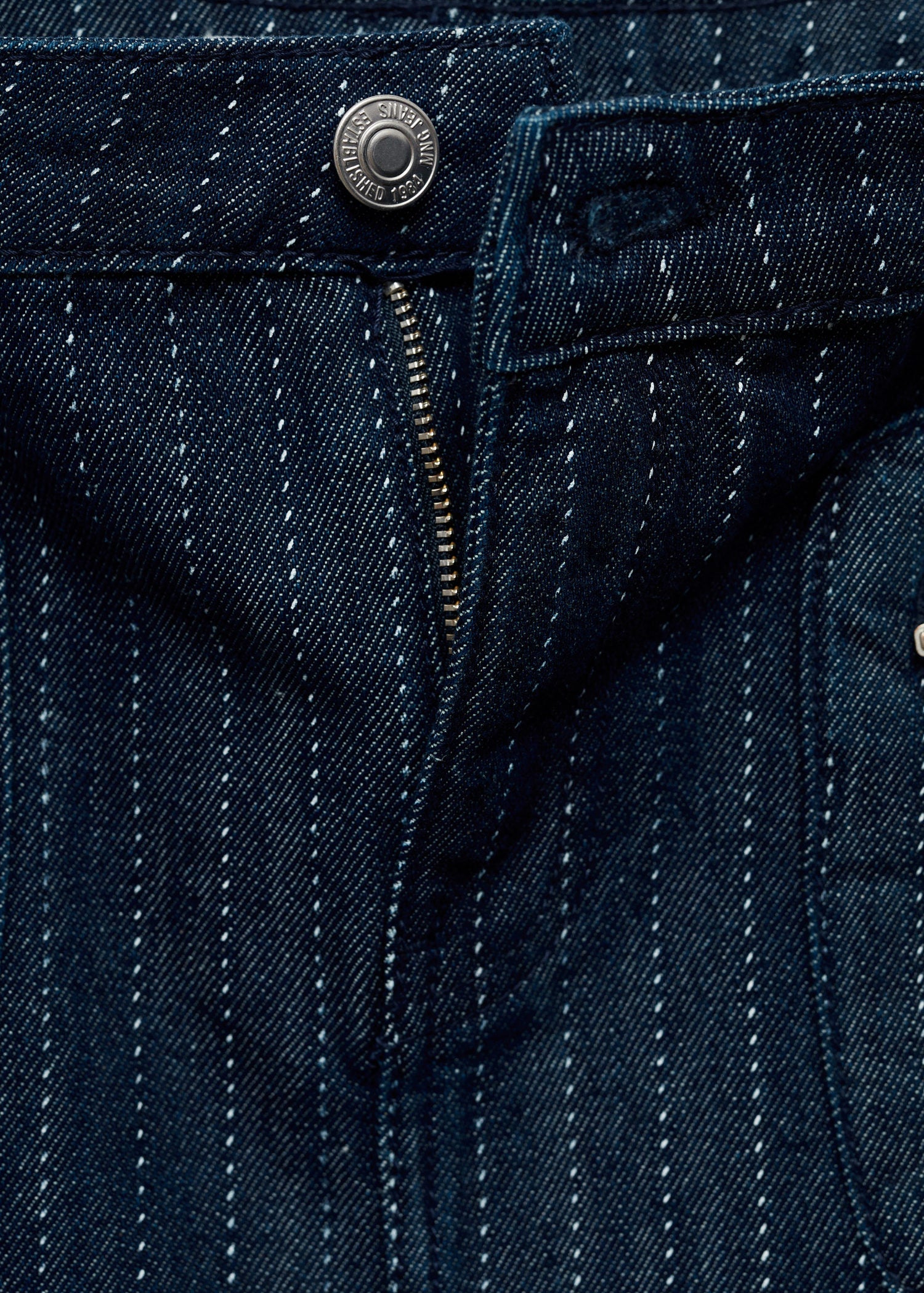 Minijupe En Jean Coutures