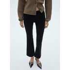 Jean Sienna Flare Crop Velours Côtelé