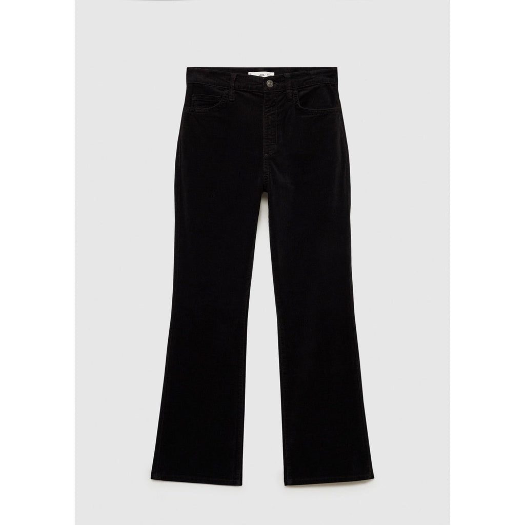 Jean Sienna Flare Crop Velours Côtelé