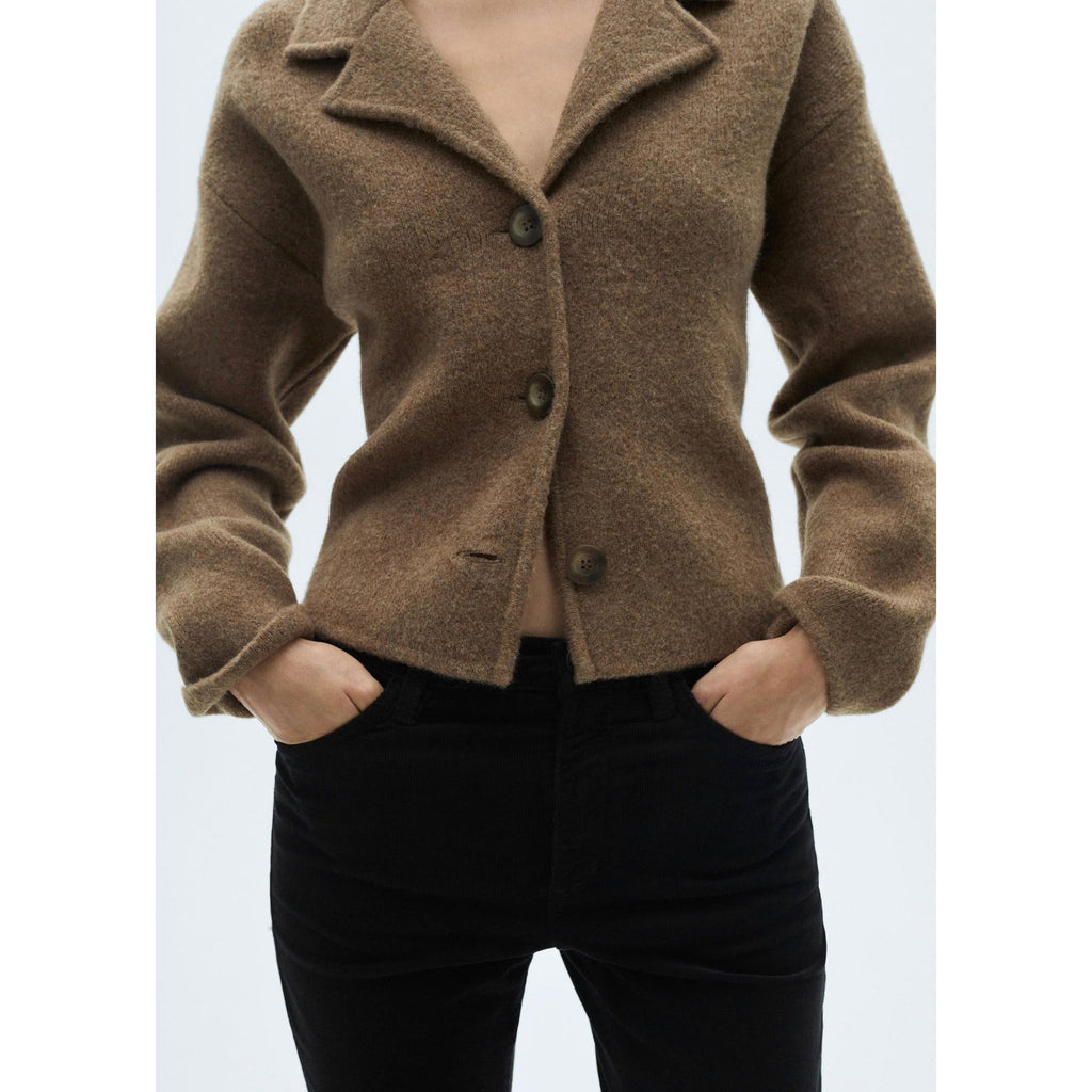 Jean Sienna Flare Crop Velours Côtelé
