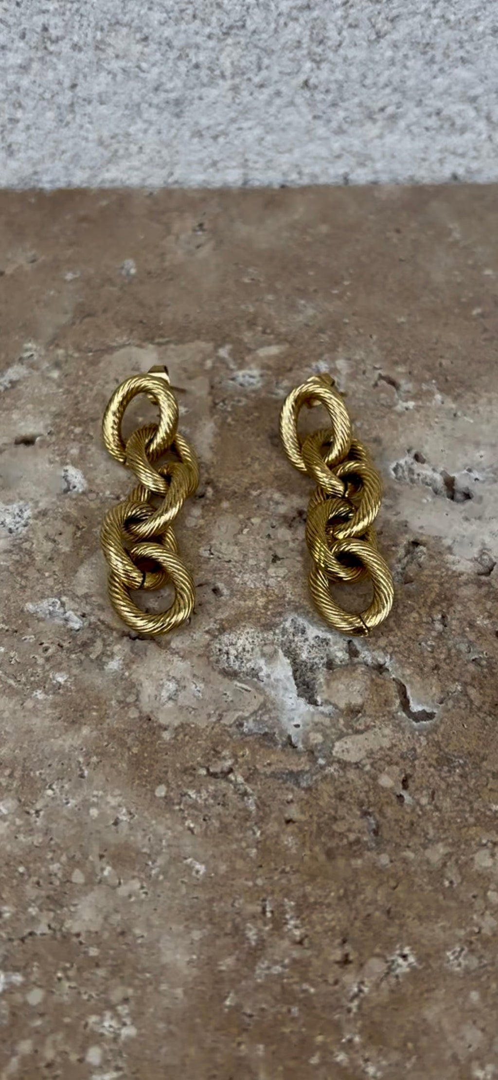 Boucles D'Oreilles Long Chain
