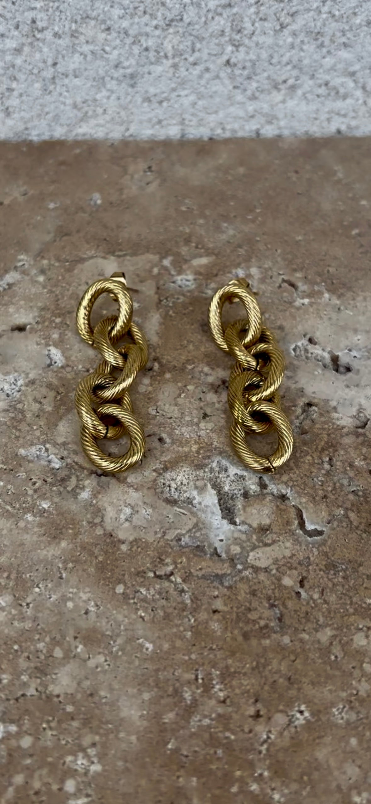 Boucles D'Oreilles Long Chain
