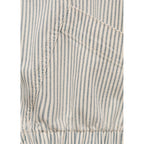 Blouson En Jean Rayures