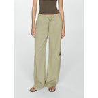 Pantalon Lyocell Cordon De Serrage