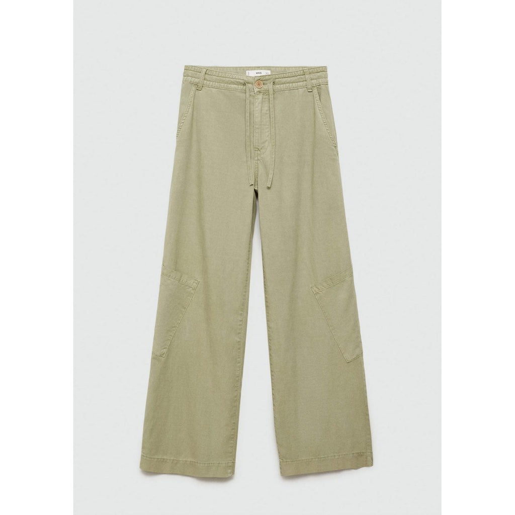 Pantalon Lyocell Cordon De Serrage