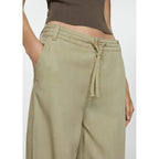 Pantalon Lyocell Cordon De Serrage