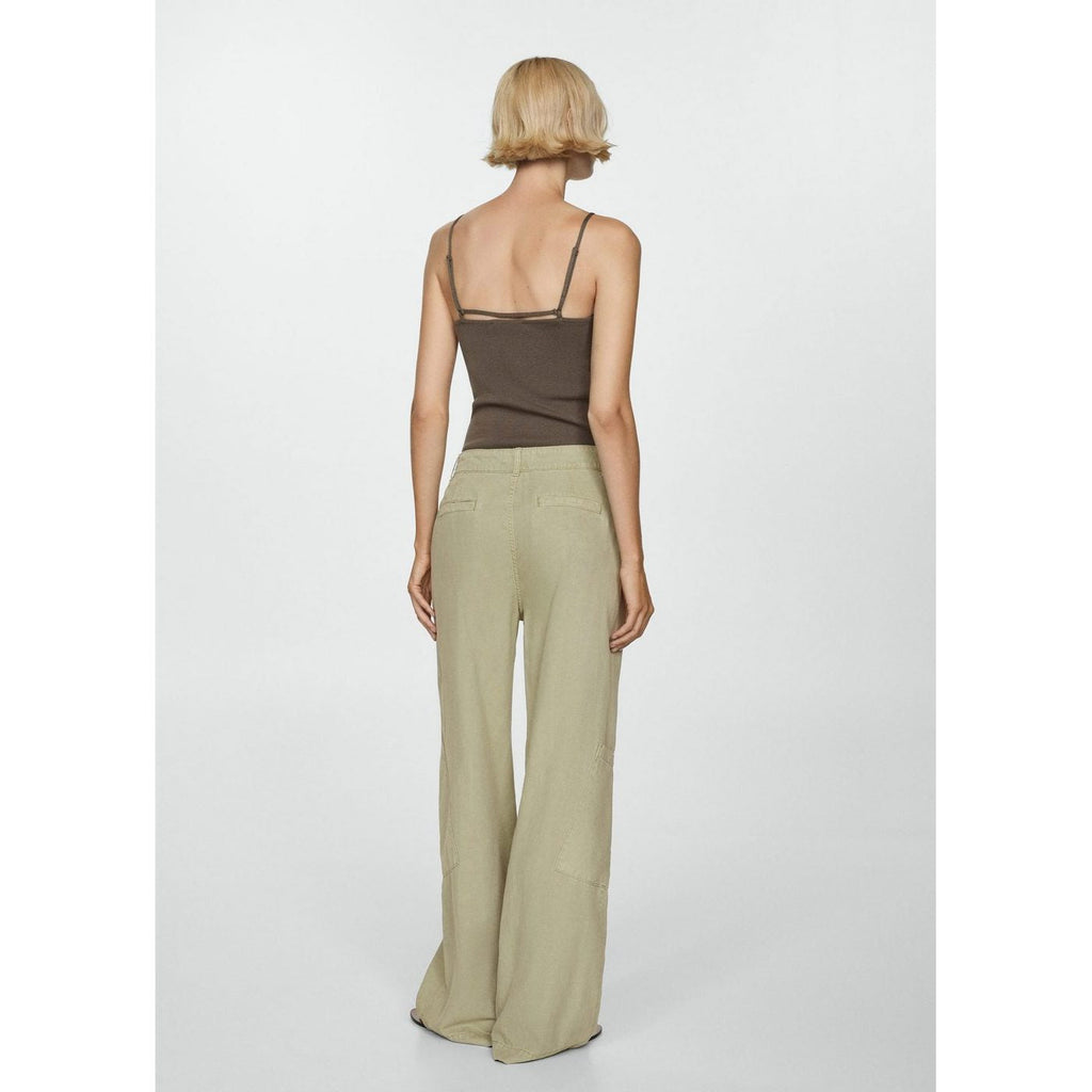 Pantalon Lyocell Cordon De Serrage