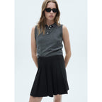 Jupe Plissée Rayures Tennis