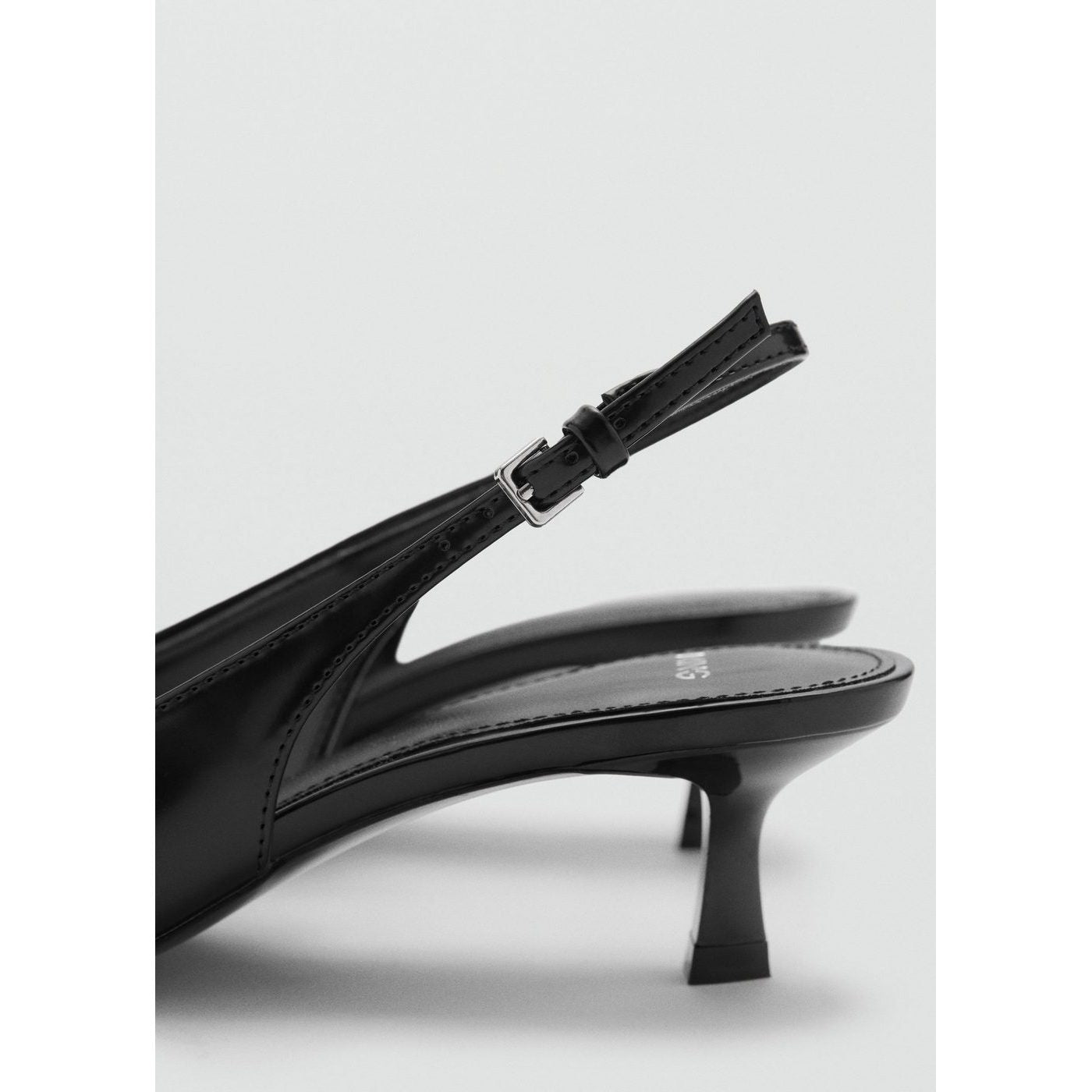 Chaussures Ouvertes À L_x0019_ Arrière Talon Kitten Heel