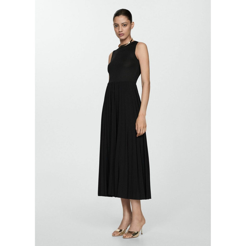 Robe Midi Plissée