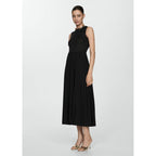 Robe Midi Plissée
