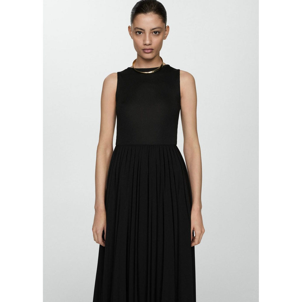 Robe Midi Plissée