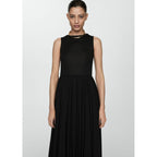 Robe Midi Plissée