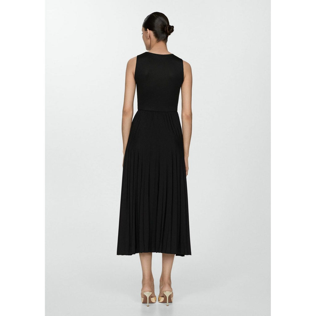 Robe Midi Plissée