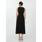 Robe Midi Plissée