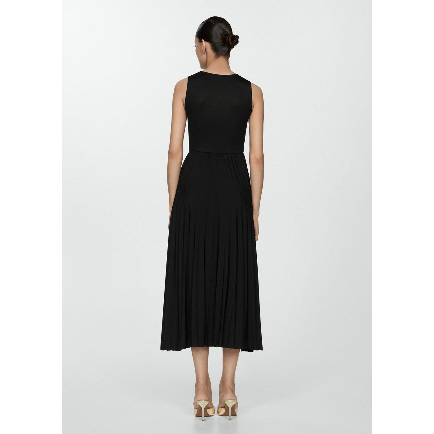Robe Midi Plissée