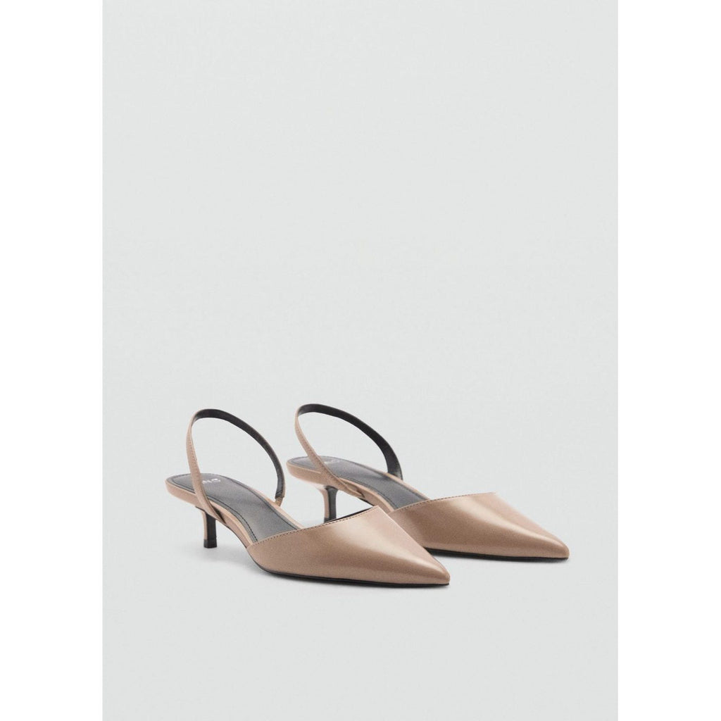 Chaussures Ouvertes À L_x0019_ Arrière Talon Kitten Heel