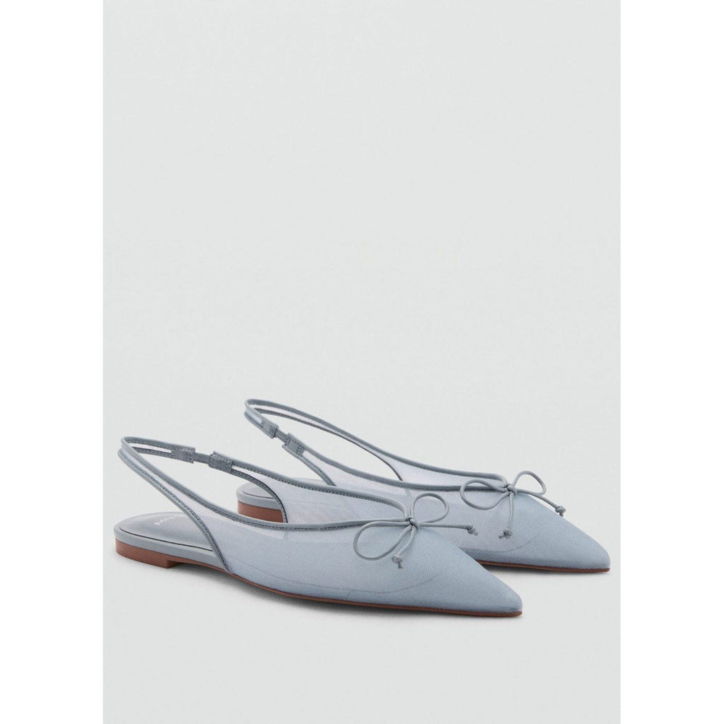 Ballerines Pointues Ouvertes À L_x0019_ Arrière