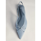 Ballerines Pointues Ouvertes À L_x0019_ Arrière