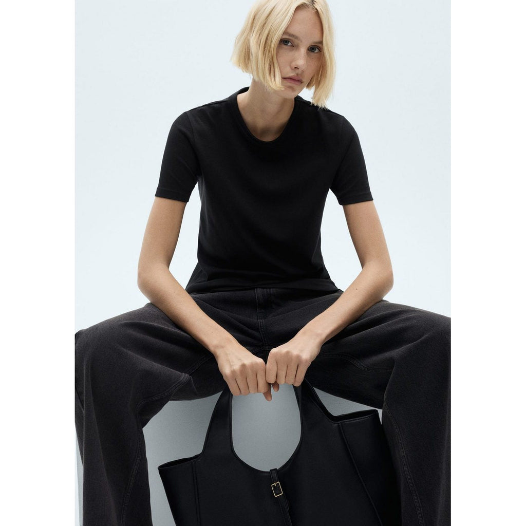 T-Shirt Coton Manches Courtes