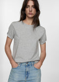 T-Shirt Coton Manches Courtes