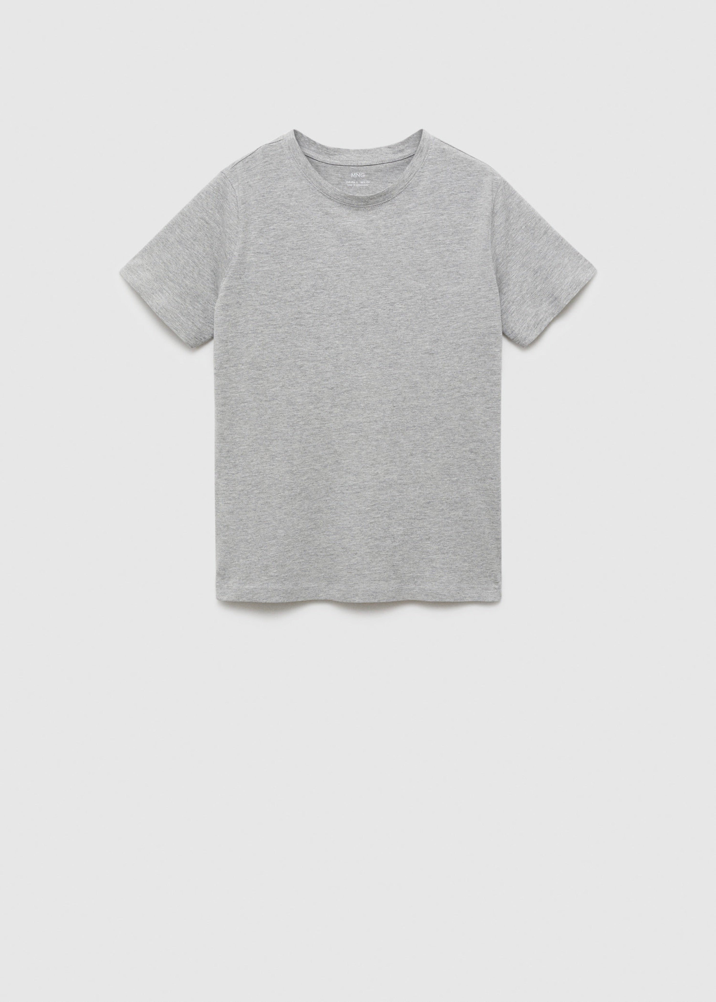T-Shirt Coton Manches Courtes
