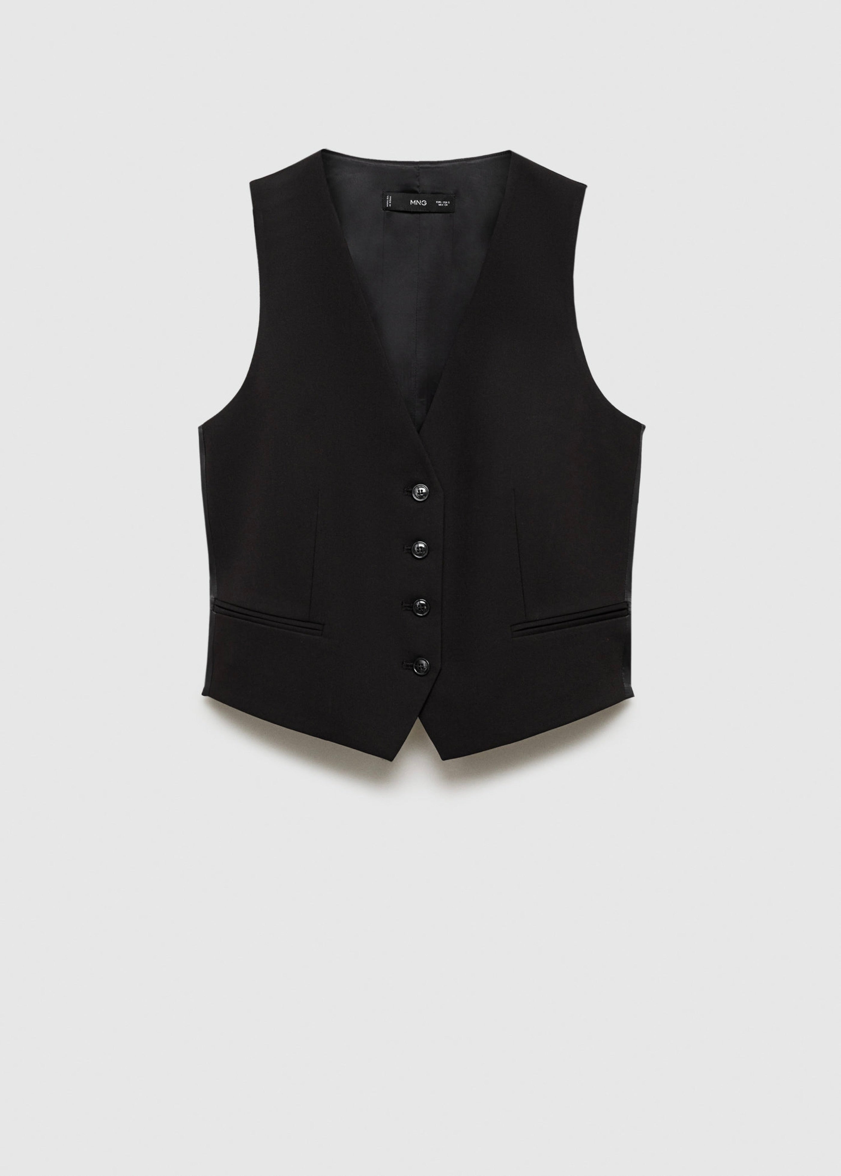 Gilet Costume Boutons