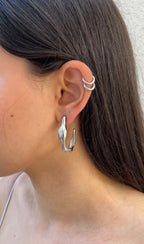 Boucles D'Oreilles Bone Hoops