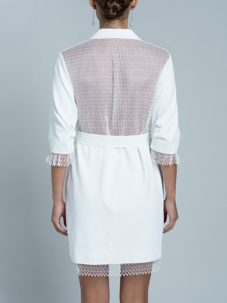Robe Courte Jax - Blanc