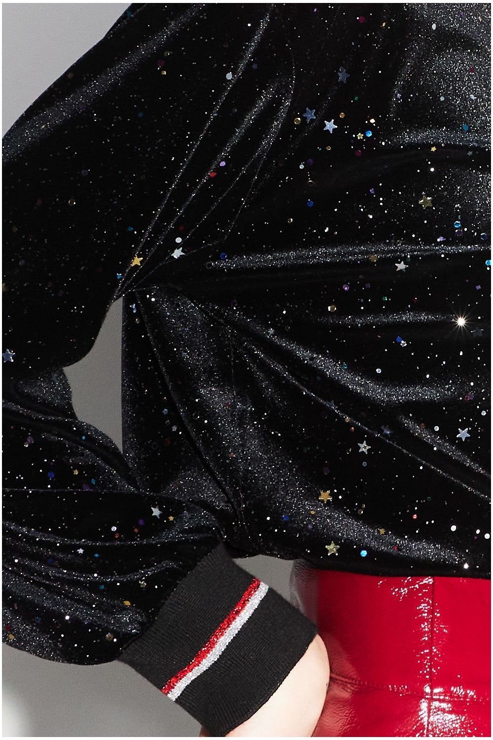 Le Sweatshirt Mila Velours Cosmic