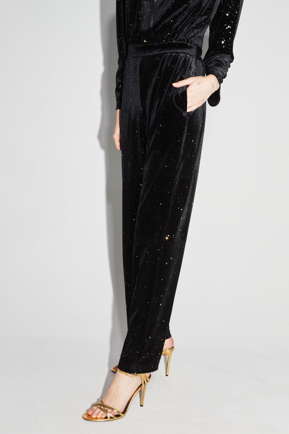 La Jumpsuit Alma Velours Cosmic