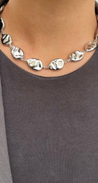 Collier Hammered Pieces