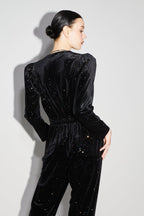 La Jumpsuit Alma Velours Cosmic