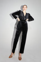La Jumpsuit Alma Velours Cosmic
