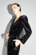 La Jumpsuit Alma Velours Cosmic
