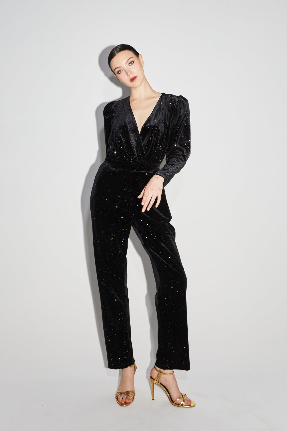 La Jumpsuit Alma Velours Cosmic
