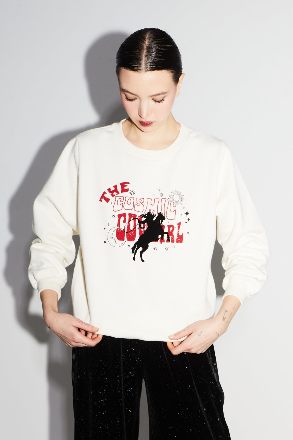 Le Sweatshirt Eddie Cosmic Cowgirl