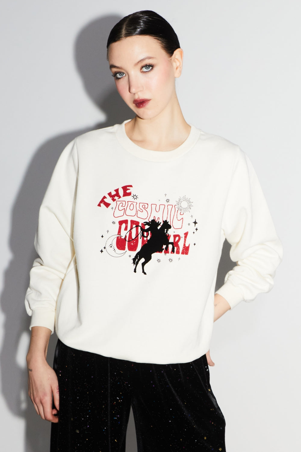 Le Sweatshirt Eddie Cosmic Cowgirl