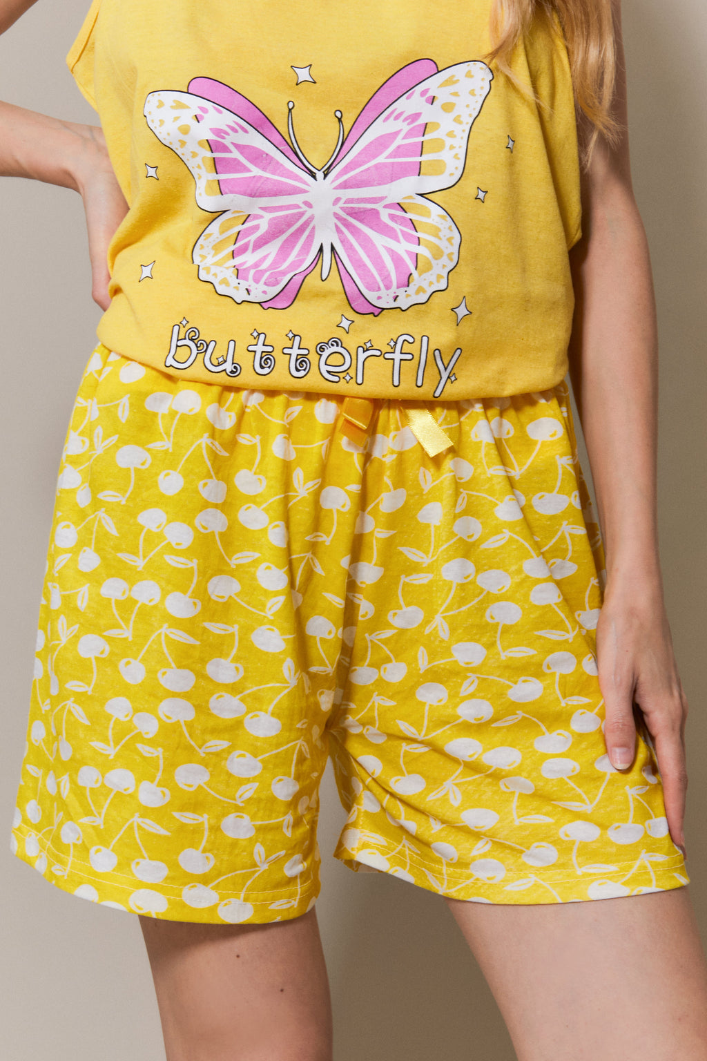 Pyjama Leor - Jaune