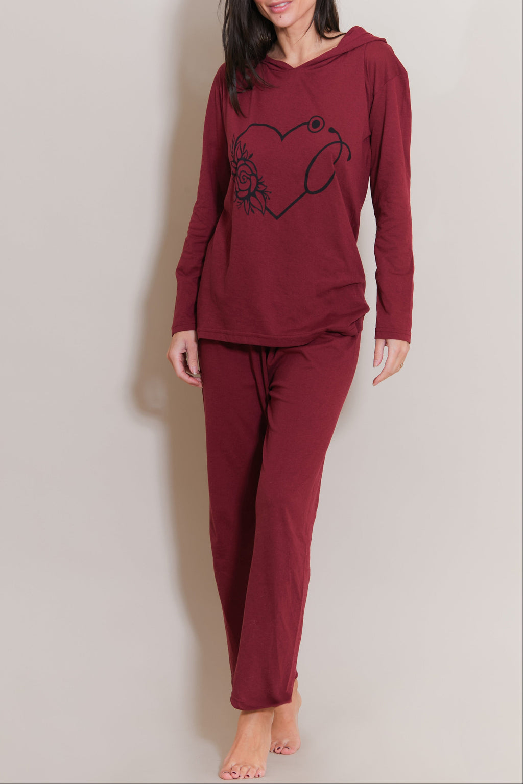 Pyjama Milen - Bordeaux