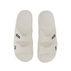 Gcds Rubber Logo Flats Sandals - White - Homme