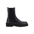 Bottes - Valentino Garavani Rockstud M-Way Ankle  - Black