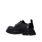 Derbies - Alexander Mcqueen Leather Lace-Up - Black